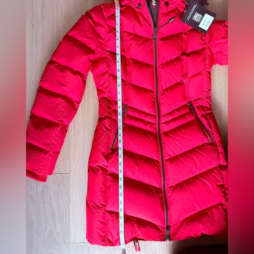 BNWT Women's Pajar Red Winter Parka Down Jacket - Size S - Picture 7 of 10